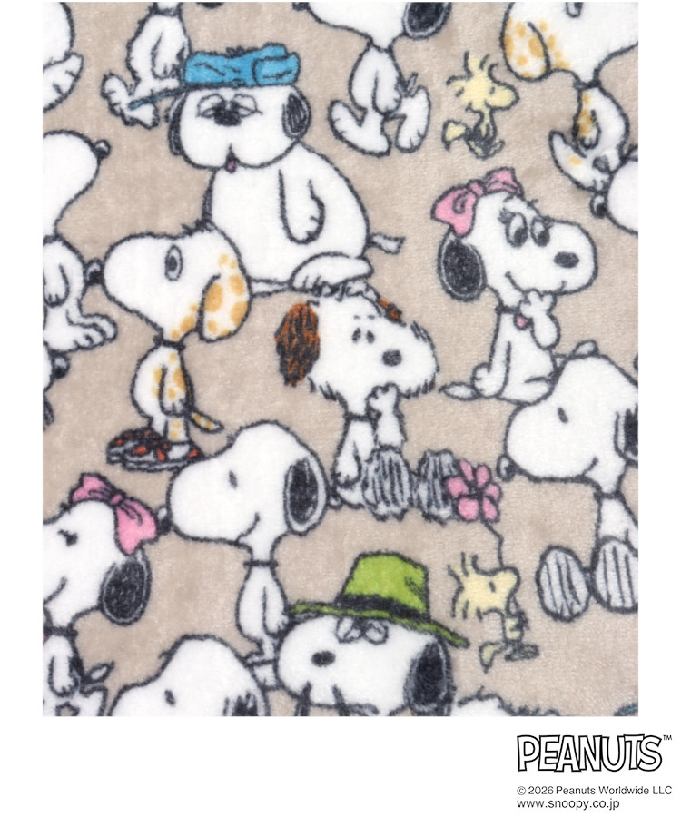 PEANUTSウォームクロスS