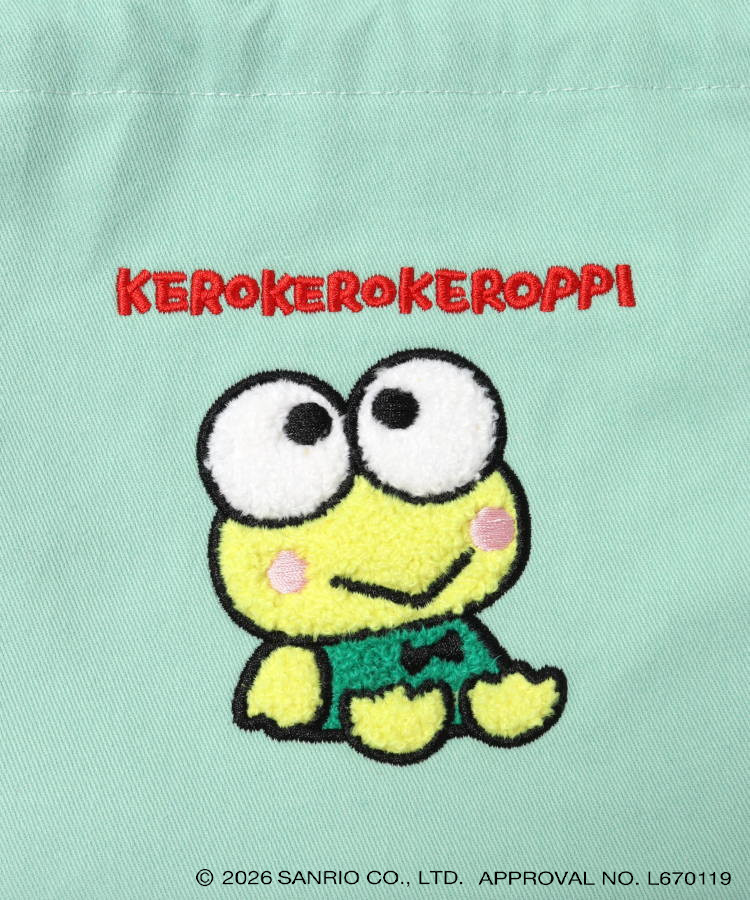 【WEB予約 8/8～順次発送】【WEB限定】レトロサンリオキャラクターズ サガラ刺繍巾着