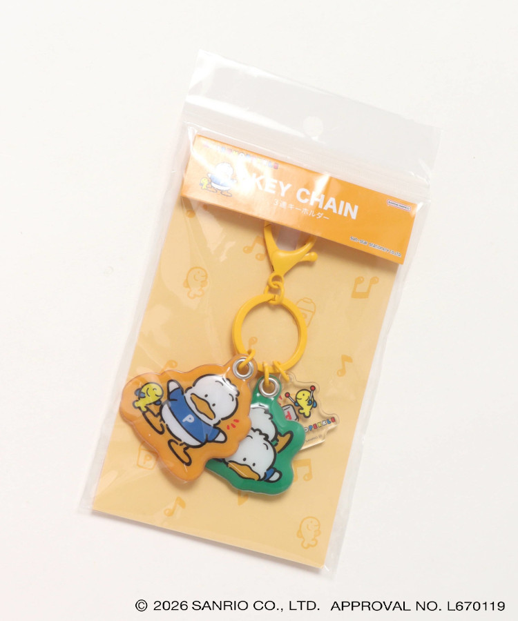 【WEB予約 8/8～順次発送】レトロサンリオキャラクターズ 3連キーホルダー