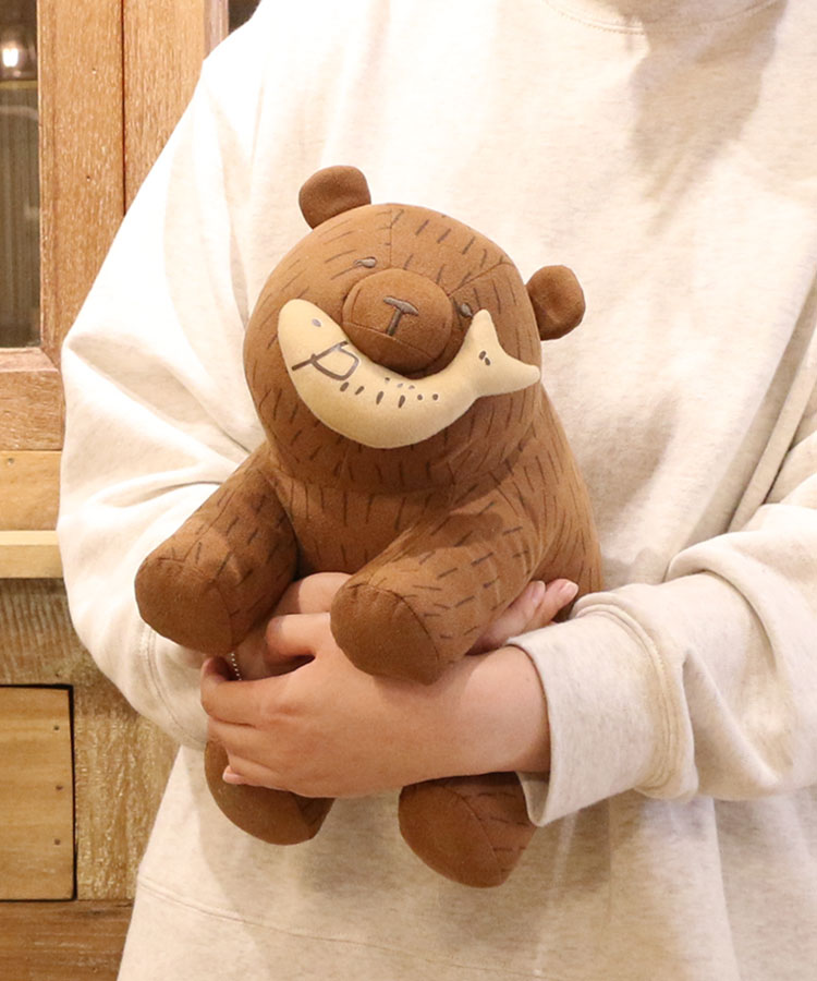 【WEB予約 12/25～順次発送】木彫りクマぬいぐるみ大