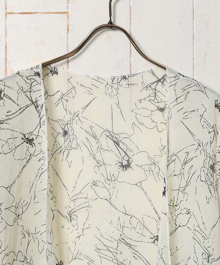 ≪SALE≫花柄ガウン