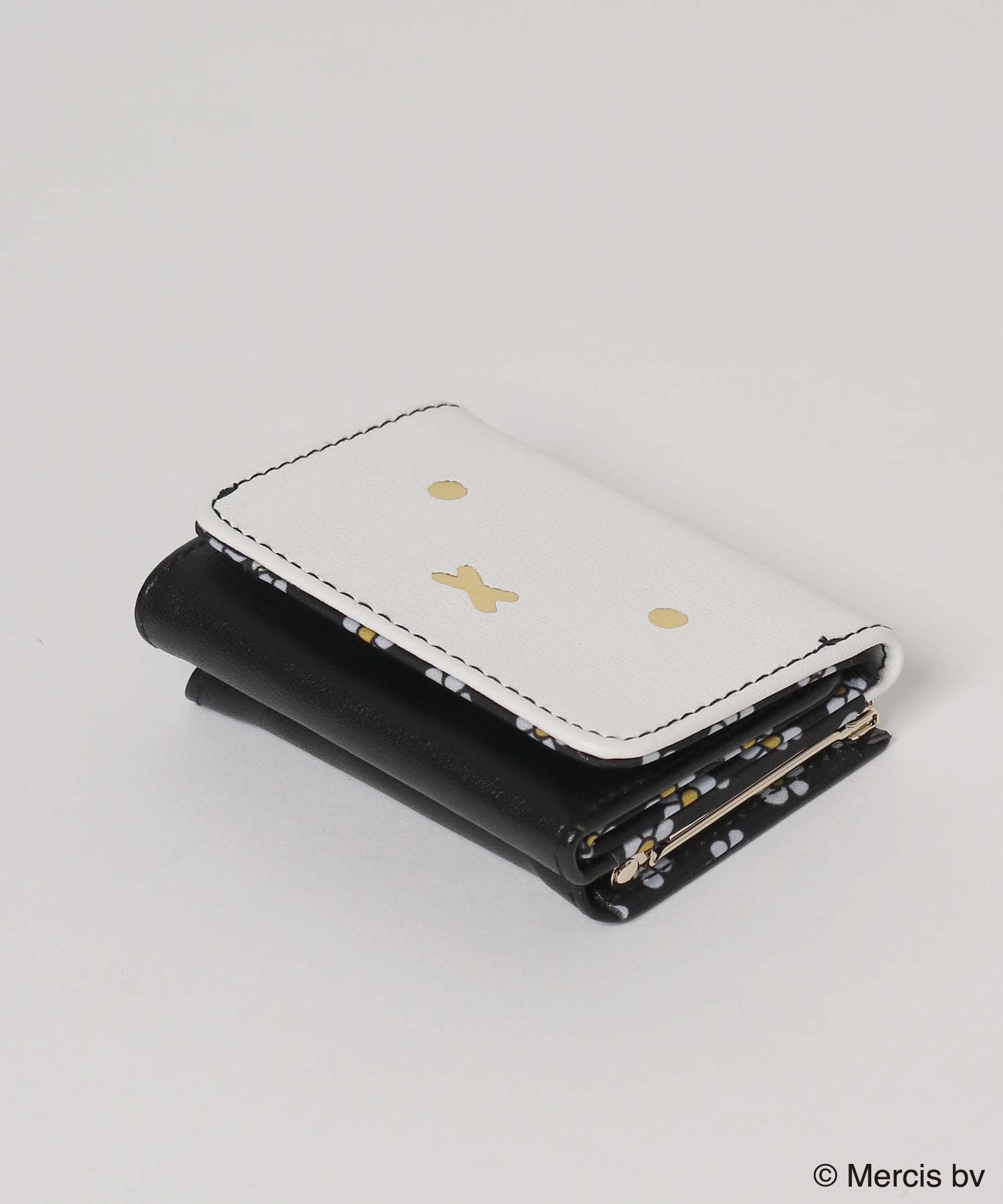 モノクロミッフィーコンパクト財布