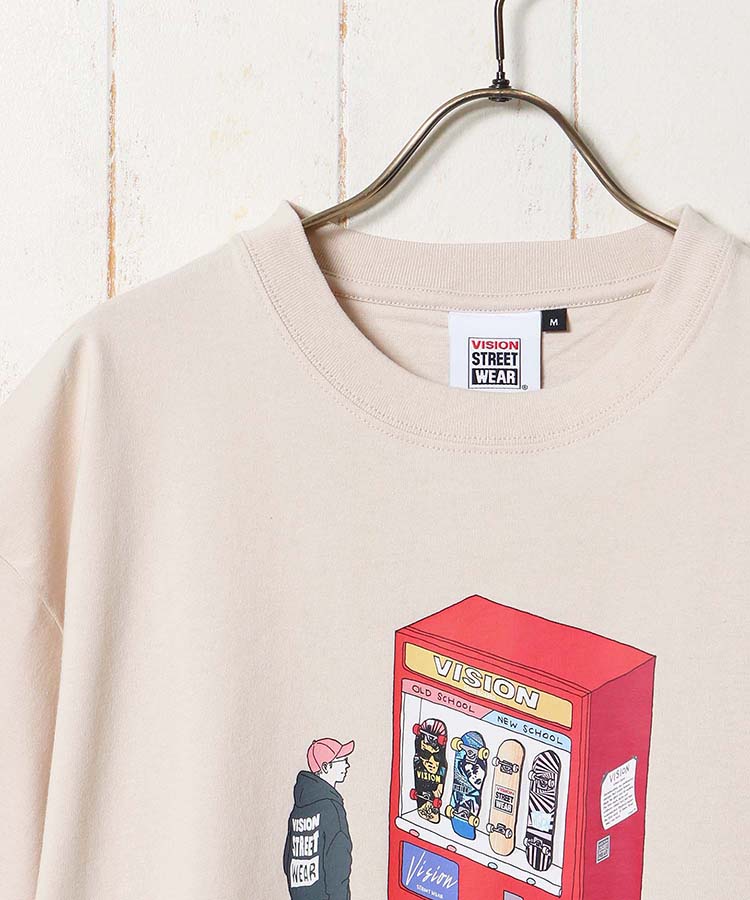 ≪SALE≫自動販売機イラストTシャツ