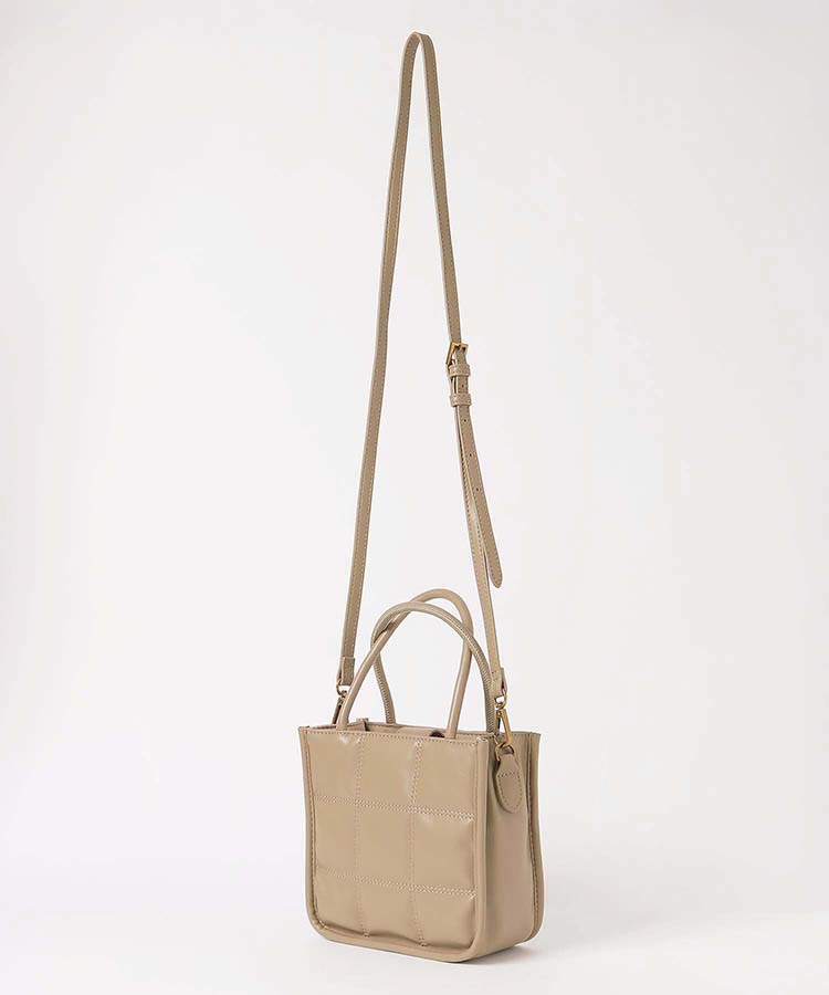 ≪SALE≫キルティングミニ2WAYトート
