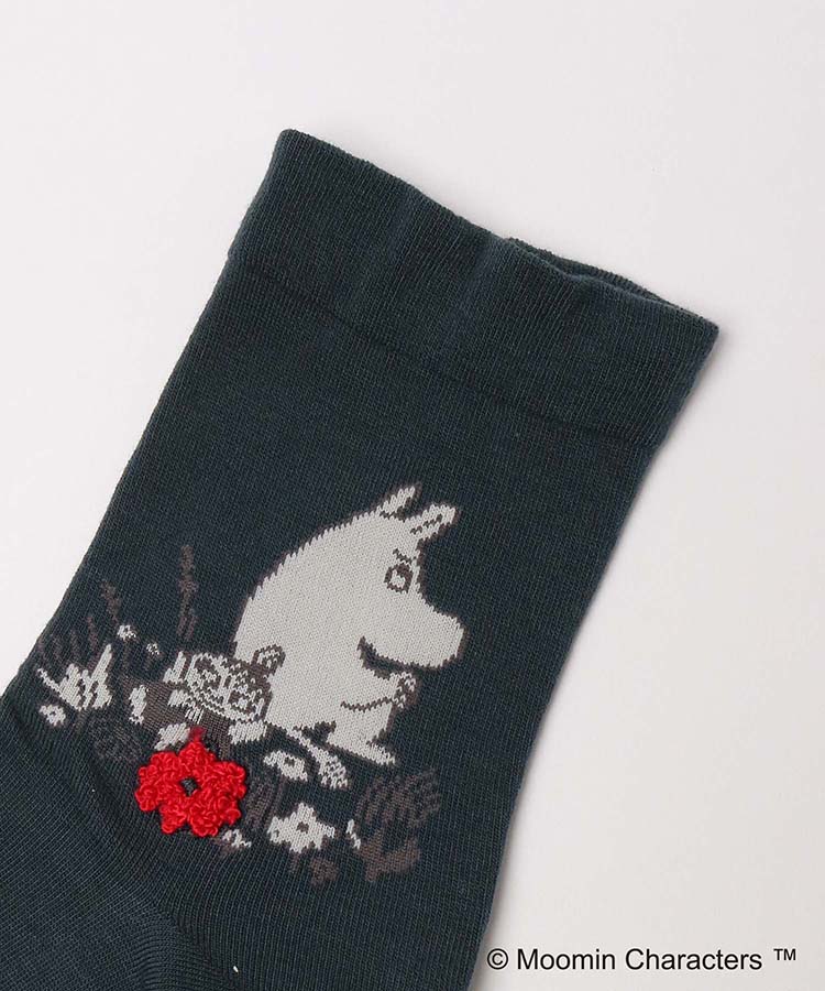 ≪SALE≫ロークルーフラワームーミンサガラ刺繍