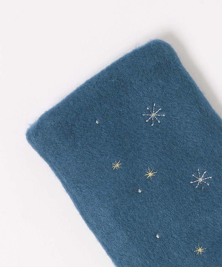≪OUTLET≫星柄刺繍ジャージ指なしグローブ