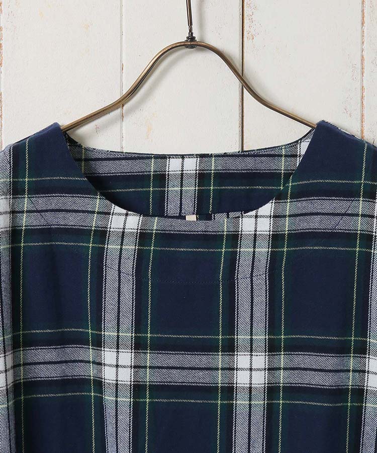 ≪OUTLET≫ネル切替ワンピース