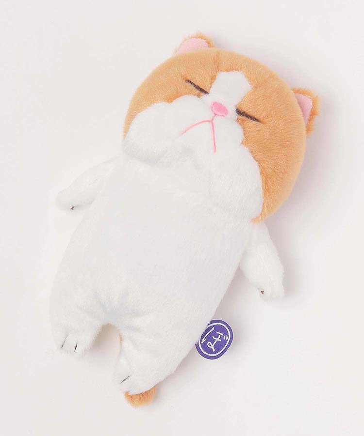 ぼうみたいなねこぬいぐるみ