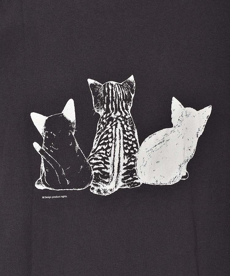 ≪SALE≫CATプリントシャツ