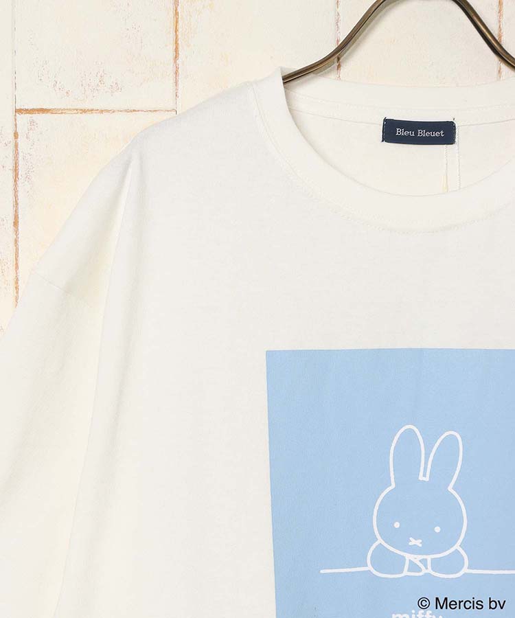 ミッフィースクエアプリントTシャツ