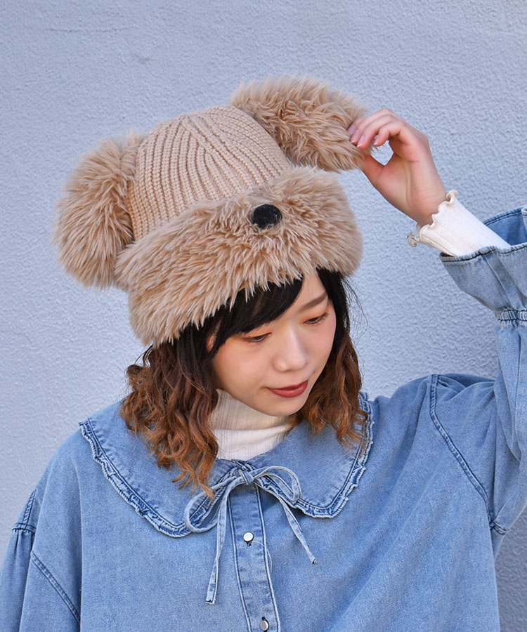 ≪SALE≫プードルニット帽