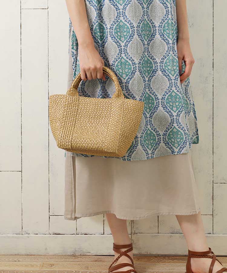 ≪SALE≫雑材シャイニープレートバッグ