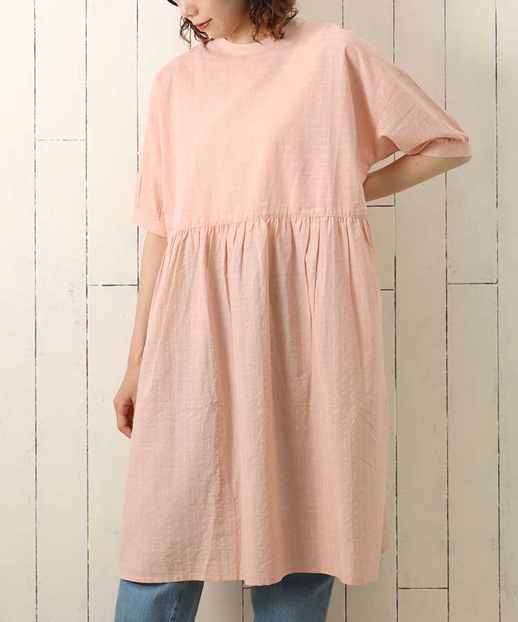 ≪SALE≫ボーダー切替ワンピース