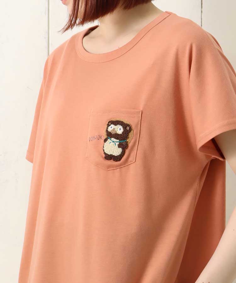 ≪SALE≫タヌキの置物サガラTシャツ