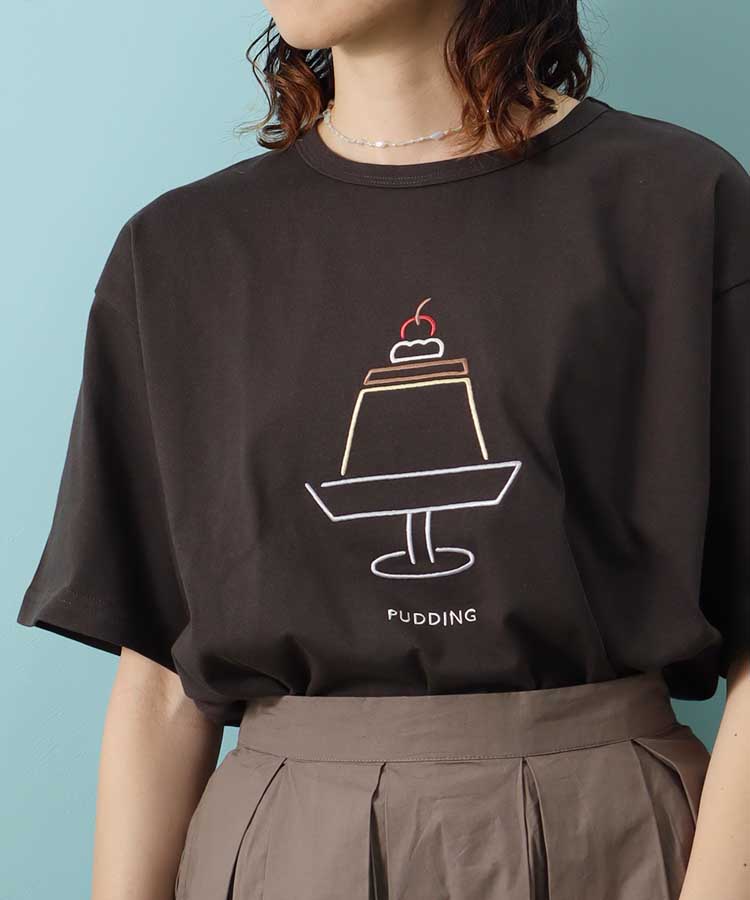ぷっくり刺繍Ｔシャツ