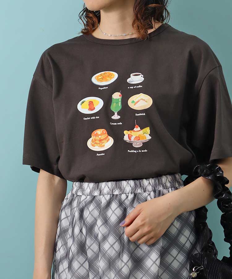 喫茶メニューＴシャツ