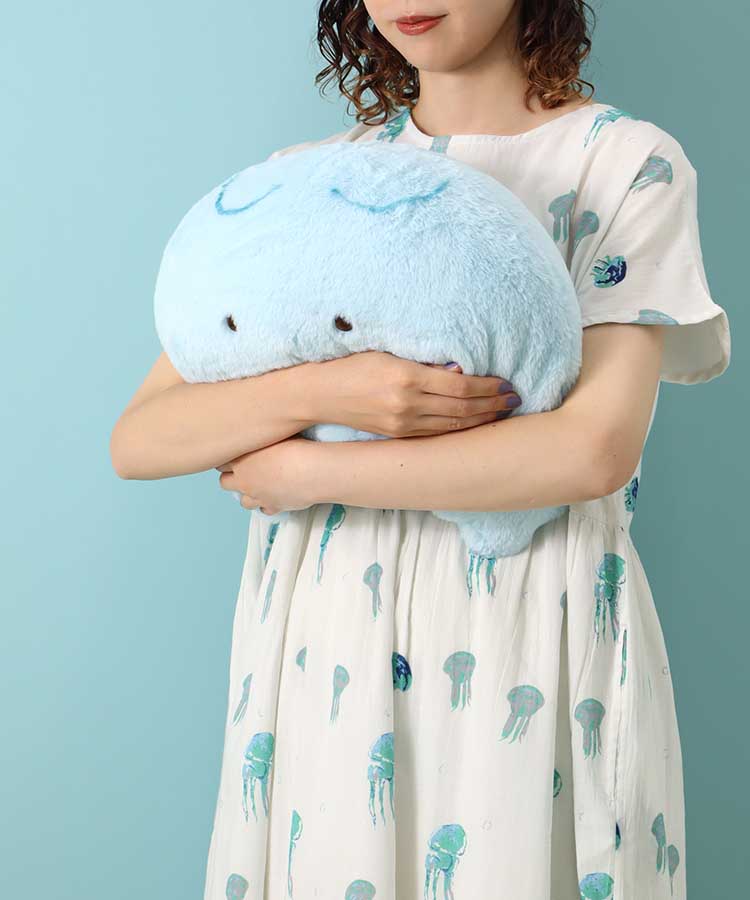 海中散歩もちだっこクッション