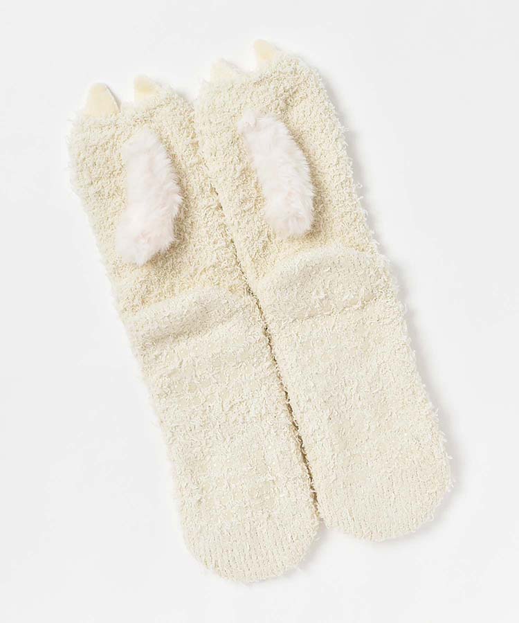 ムームーもこもこルームソックス