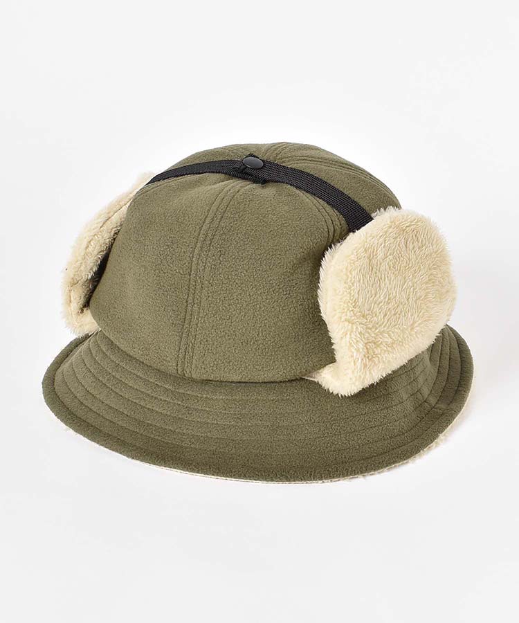2WAY耳付きフリースメトロハット