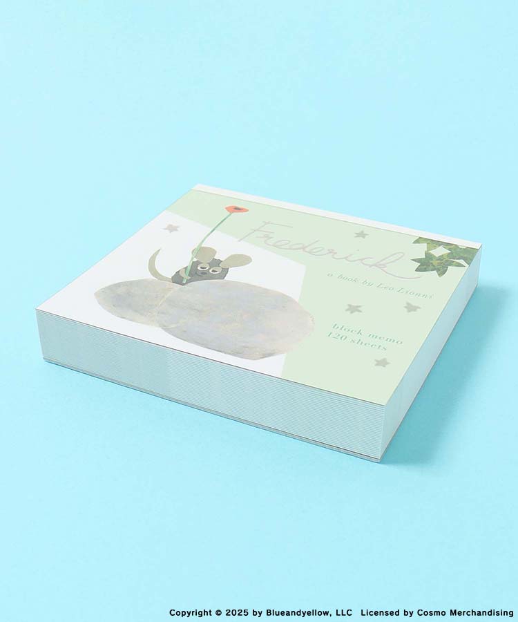 レオレオニブロックメモ