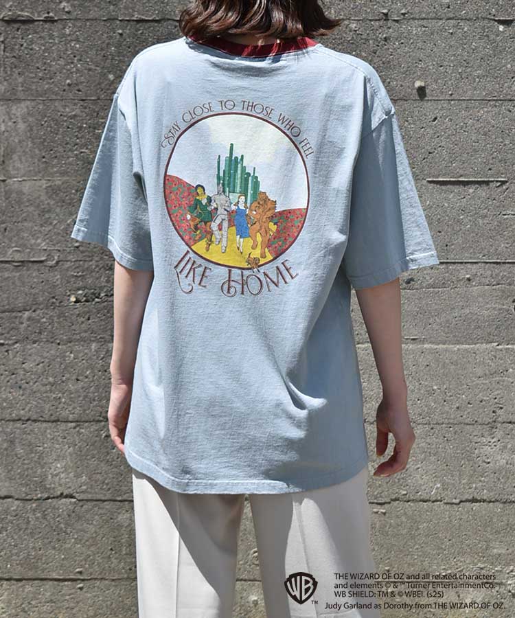 オズの魔法使リンガーバックプリントTシャツ