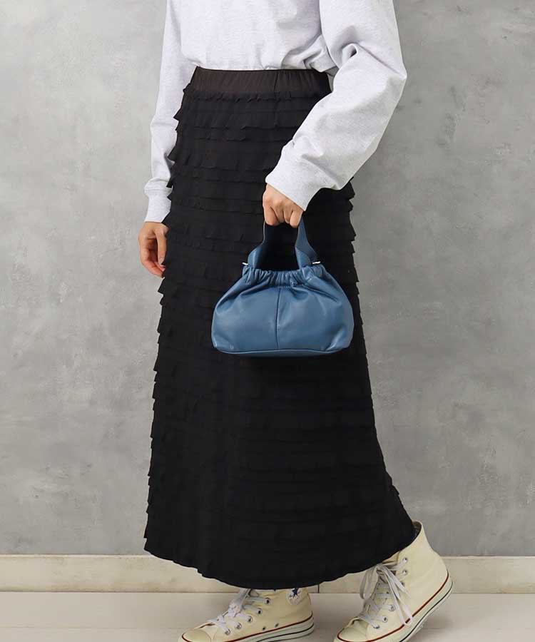 ギャザー2wayミニショルダー