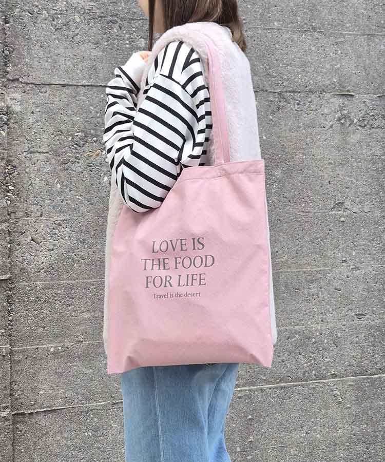 ≪SALE≫カラフルロゴトート