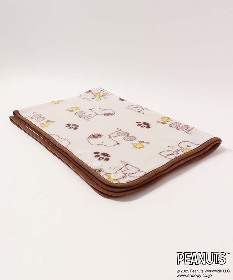 スヌーピー総柄3wayケープ