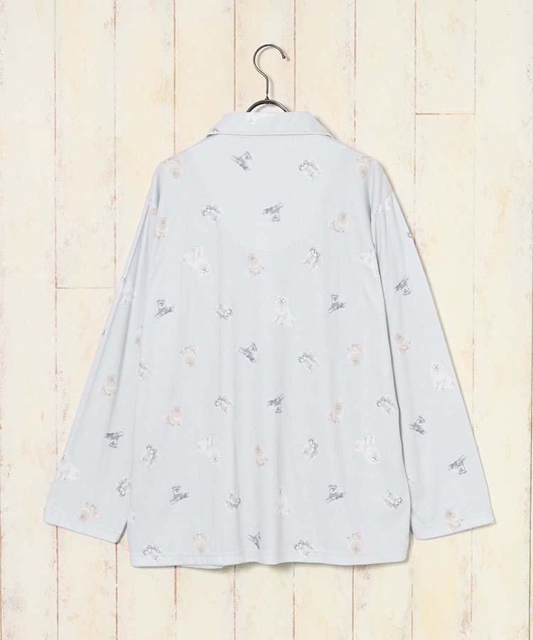 いぬ柄ルームウェア上下セット