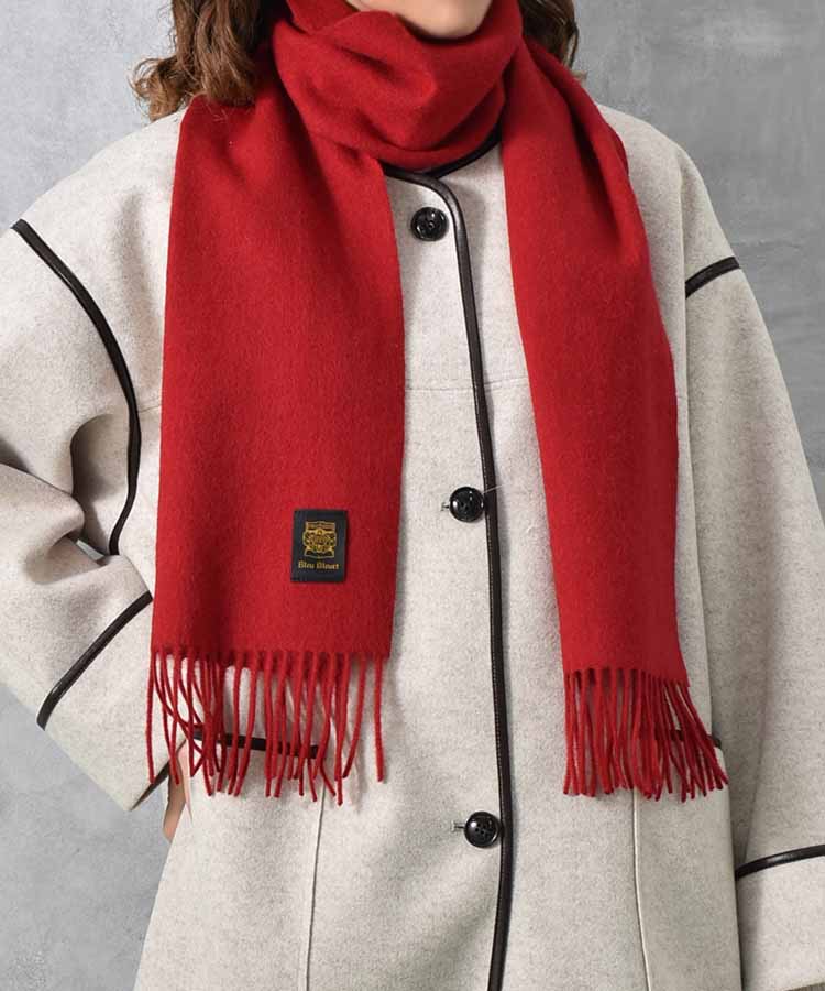 オリジナルネームウールシンプルマフラー