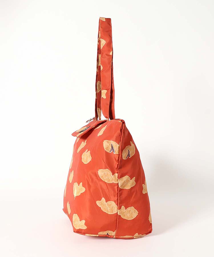 ファスナー付きトートエコバッグ