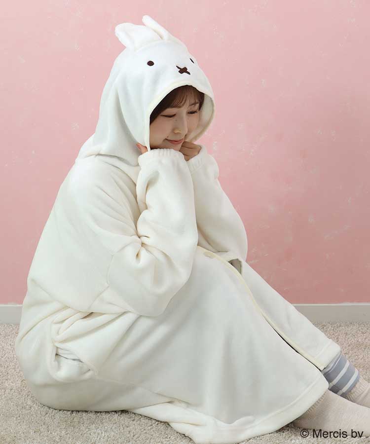 ミッフィーふわもこなりきりガウン