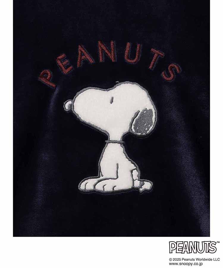 スヌーピーチェックルームウェア上下セット