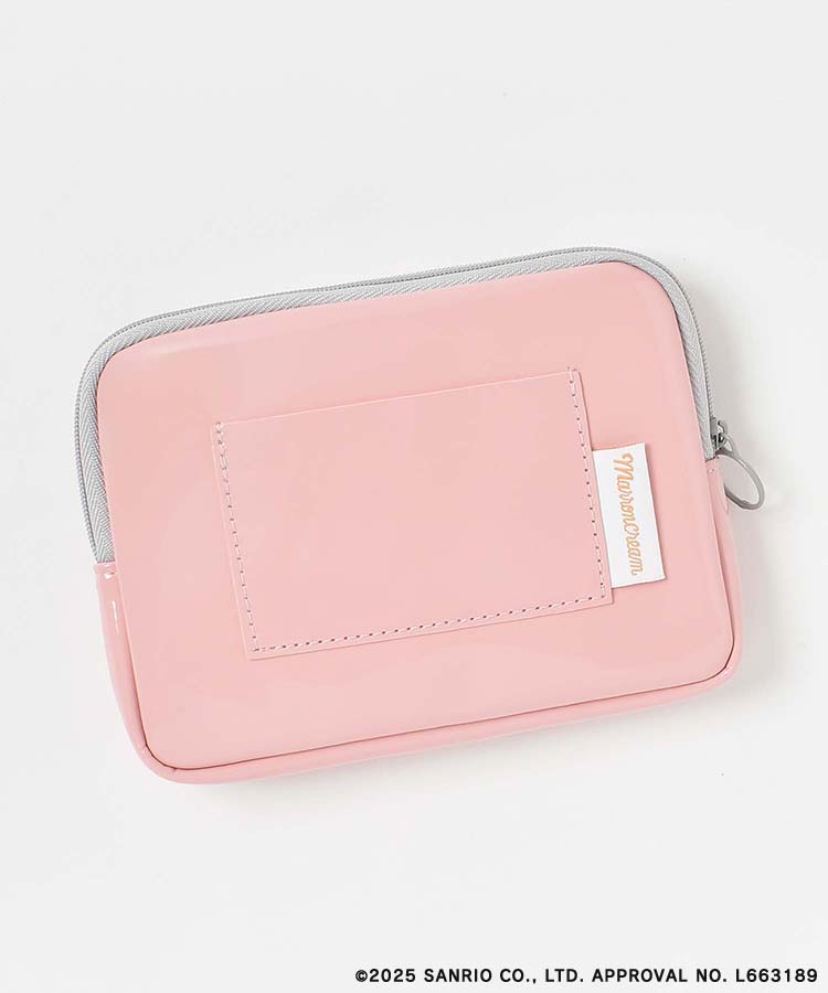 サンリオキャラクターズ エナメル風刺繍ポーチ