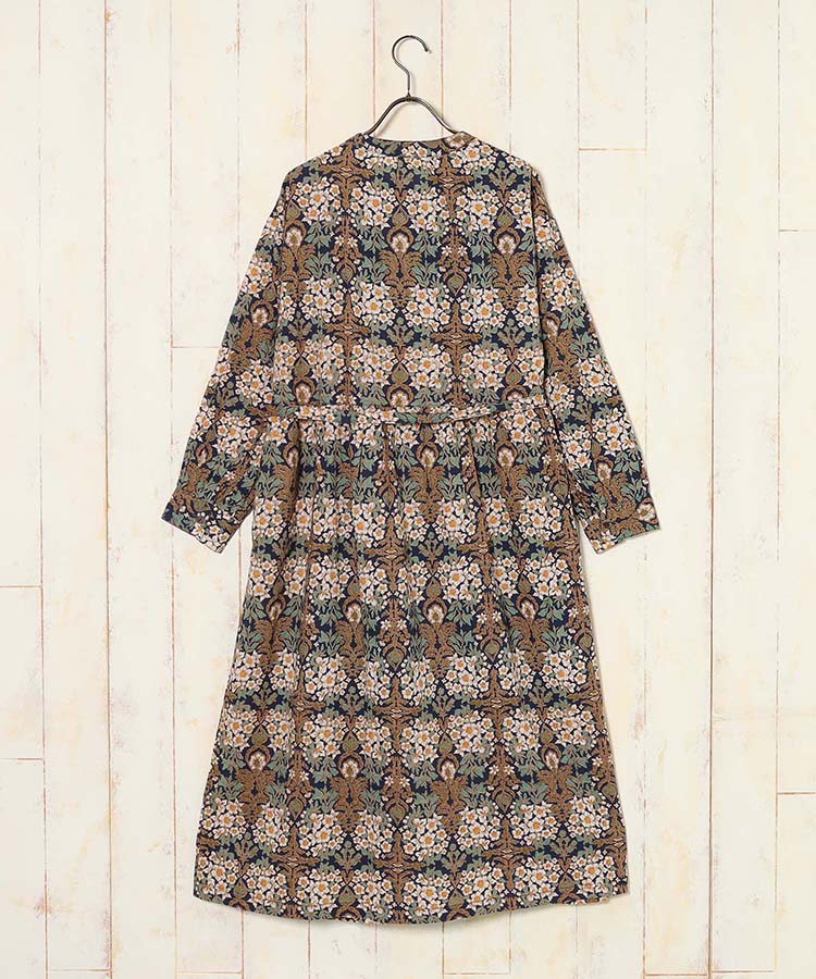 【WEB限定】ガーデンクロス前開きワンピース