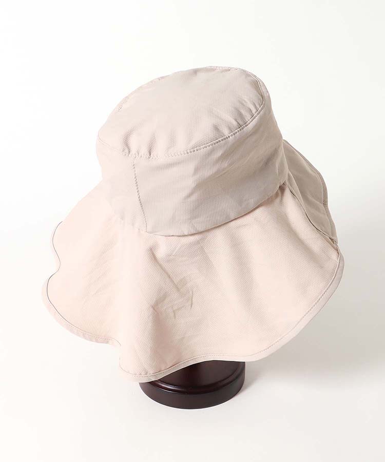 UVカット接触冷感コンパクトエアリーハット