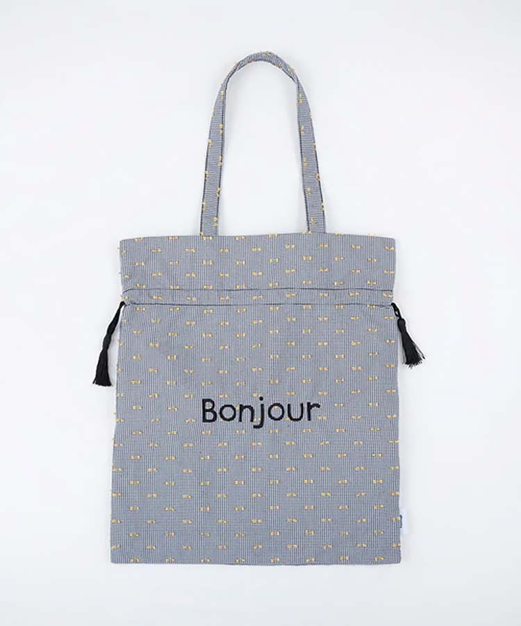 ナビー巾着トート