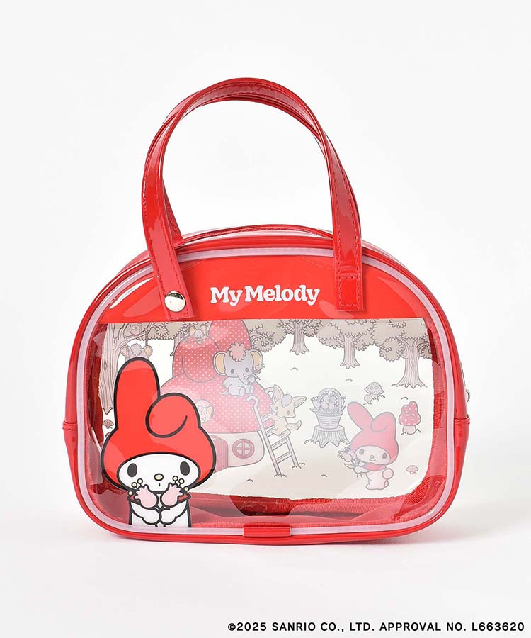 【WEB限定】サンリオキャラクターズ ボストンバッグ風ポーチ	