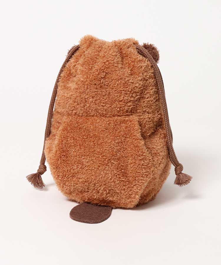 レアアニマルぬいぐるみ巾着