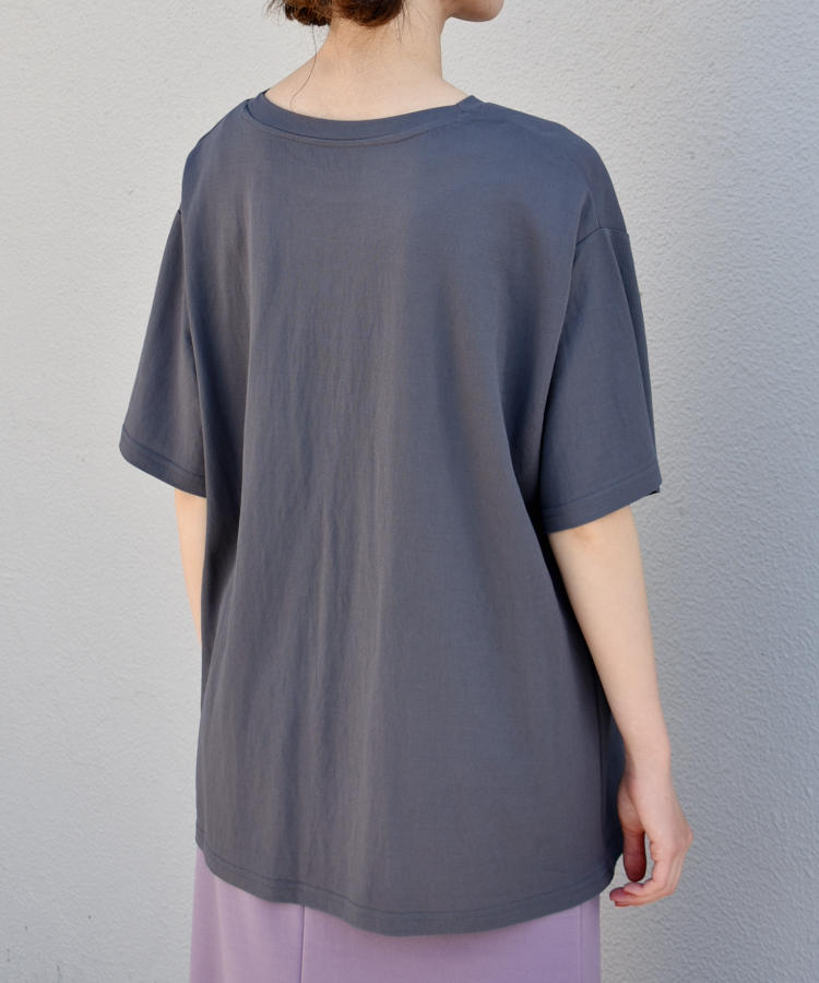 タウンフォトプリントTシャツ