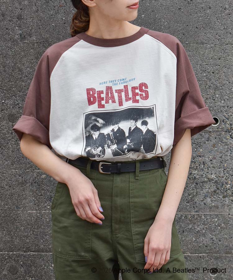 THE BEATLESツアーラグランTシャツ