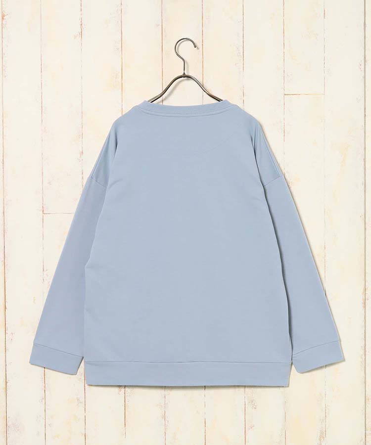 ねこ柄キルト×裏毛ルームウェア上下セット