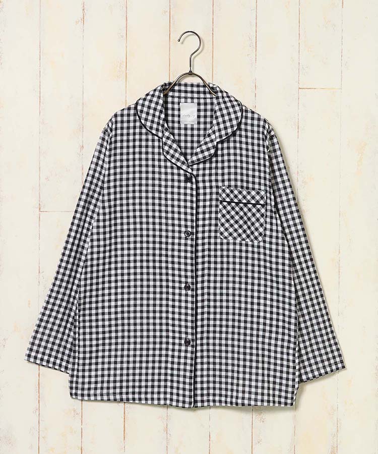 長袖ガーゼパジャマ