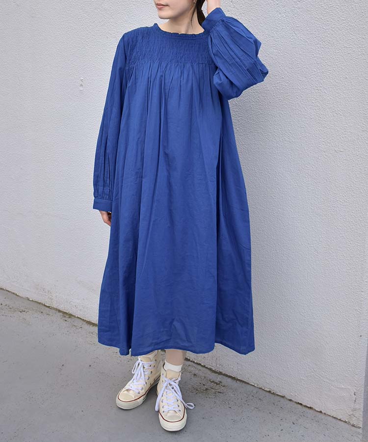 ≪SALE≫ロングスリーブシャーリングワンピース