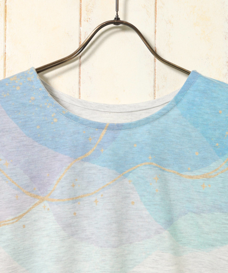 ≪SALE≫水彩プリントTシャツ
