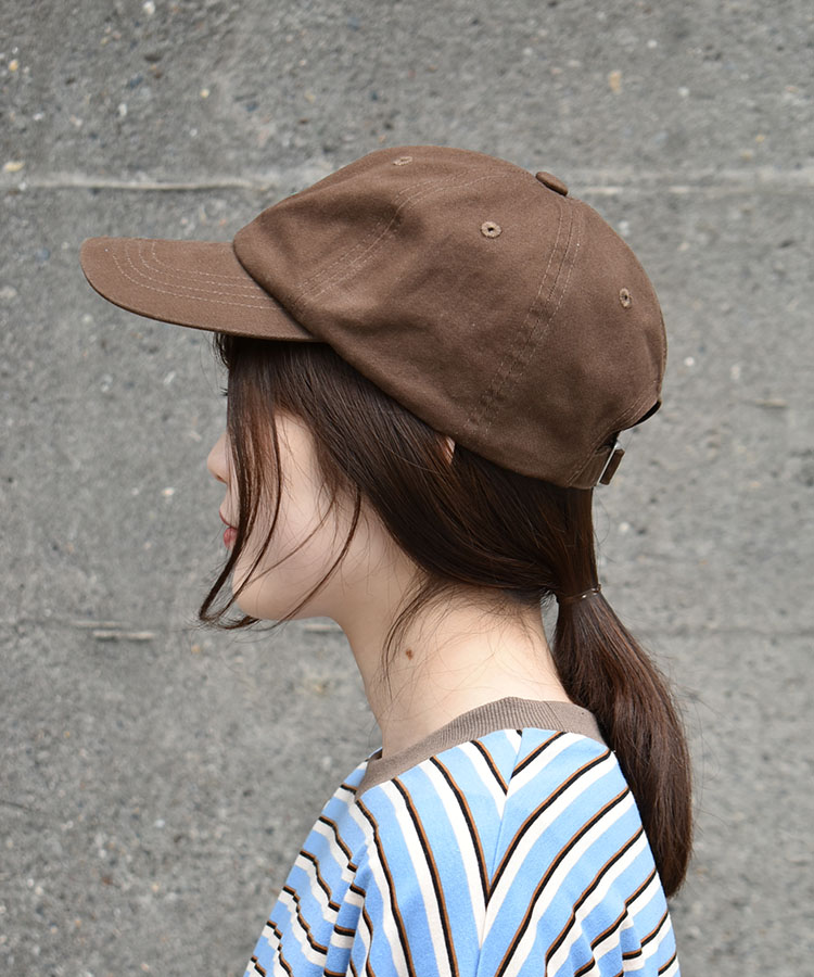 Bouncy.ロゴ刺繍キャップ