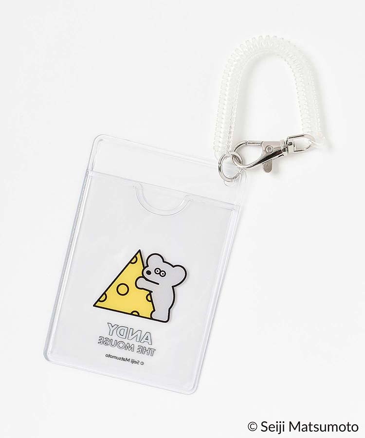 ねずみのANDYクリアパスケース