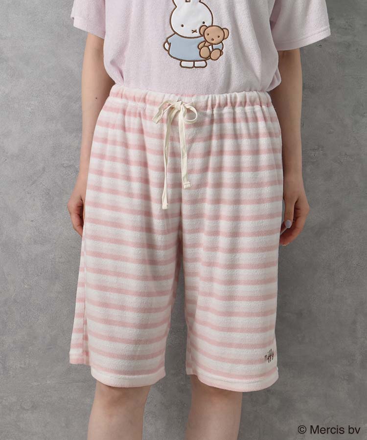 ミッフィー 半袖パイルルームウェア上下セット