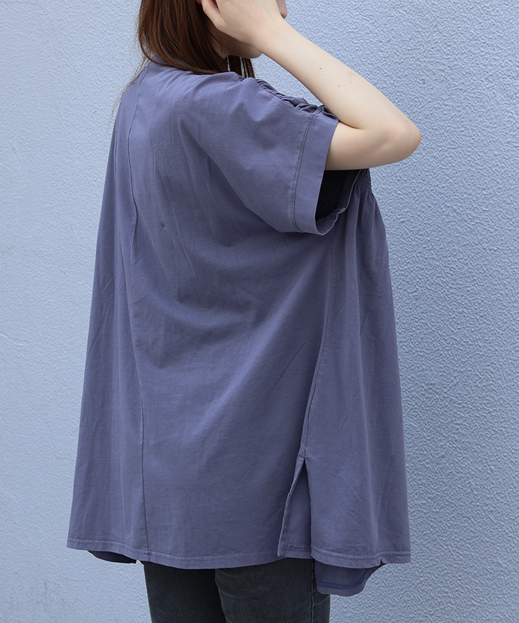 ≪SALE≫シャーリングロゴプルオーバー