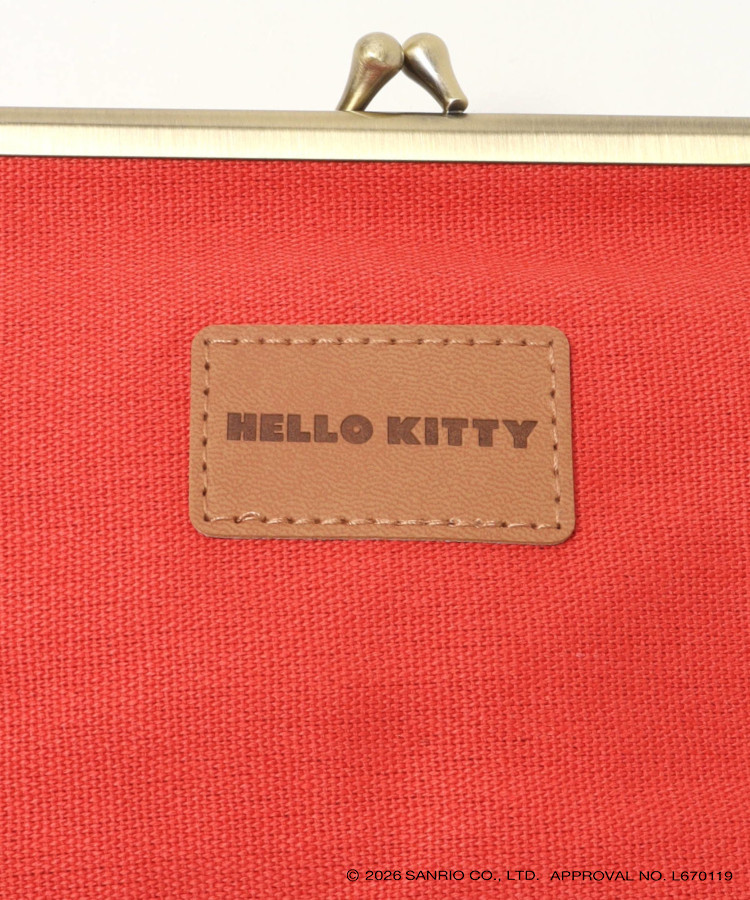 サンリオキャラクターズたたみ刺繍がま口ポーチ
